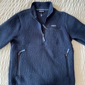 Patagonia retro marsupial fleece-size M/ Navy